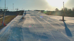 Sjezdovka skiareálu Hlubočky