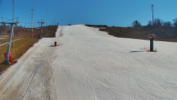 Sjezdovka skiareálu Hlubočky