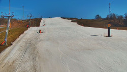 Sjezdovka skiareálu Hlubočky