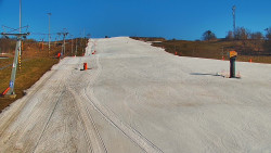 Sjezdovka skiareálu Hlubočky