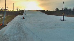 Sjezdovka skiareálu Hlubočky