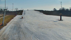 Sjezdovka skiareálu Hlubočky