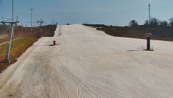 Sjezdovka skiareálu Hlubočky