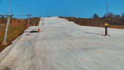 Sjezdovka skiareálu Hlubočky