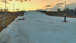 Sjezdovka skiareálu Hlubočky