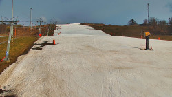 Sjezdovka skiareálu Hlubočky