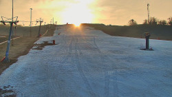 Sjezdovka skiareálu Hlubočky