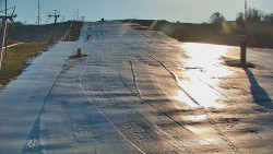 Sjezdovka skiareálu Hlubočky