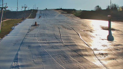 Sjezdovka skiareálu Hlubočky