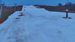 Sjezdovka skiareálu Hlubočky