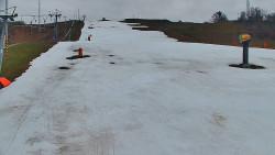 Sjezdovka skiareálu Hlubočky