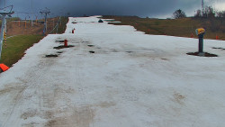 Sjezdovka skiareálu Hlubočky