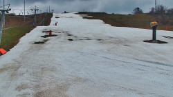 Sjezdovka skiareálu Hlubočky