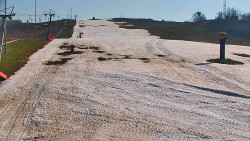 Sjezdovka skiareálu Hlubočky