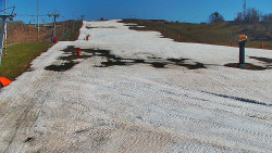 Sjezdovka skiareálu Hlubočky