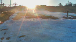 Sjezdovka skiareálu Hlubočky