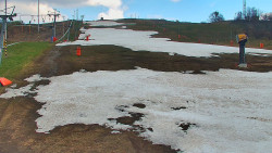 Sjezdovka skiareálu Hlubočky