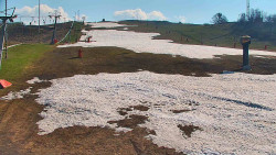 Sjezdovka skiareálu Hlubočky