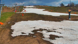 Sjezdovka skiareálu Hlubočky