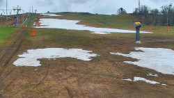 Sjezdovka skiareálu Hlubočky