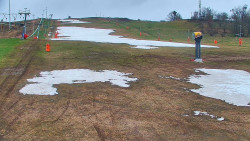 Sjezdovka skiareálu Hlubočky