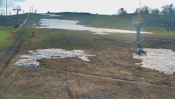 Sjezdovka skiareálu Hlubočky