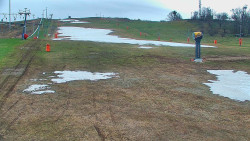 Sjezdovka skiareálu Hlubočky