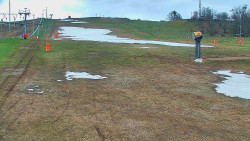 Sjezdovka skiareálu Hlubočky