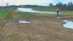 Sjezdovka skiareálu Hlubočky