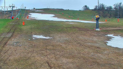 Sjezdovka skiareálu Hlubočky