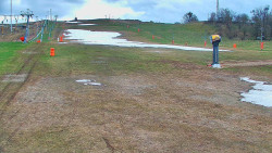 Sjezdovka skiareálu Hlubočky