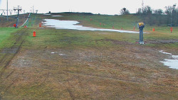 Sjezdovka skiareálu Hlubočky