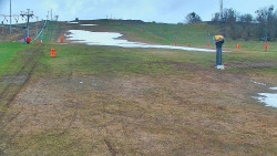 Sjezdovka skiareálu Hlubočky