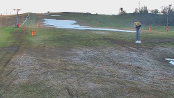 Sjezdovka skiareálu Hlubočky