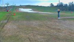 Sjezdovka skiareálu Hlubočky