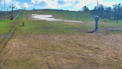 Sjezdovka skiareálu Hlubočky