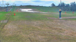 Sjezdovka skiareálu Hlubočky