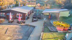 Sjezdovka skiareálu Hlubočky