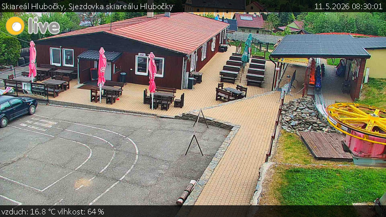 Skiareál Hlubočky - Sjezdovka skiareálu Hlubočky - 11.5.2026 v 08:30