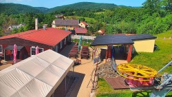 Sjezdovka skiareálu Hlubočky