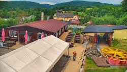 Sjezdovka skiareálu Hlubočky