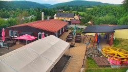 Sjezdovka skiareálu Hlubočky