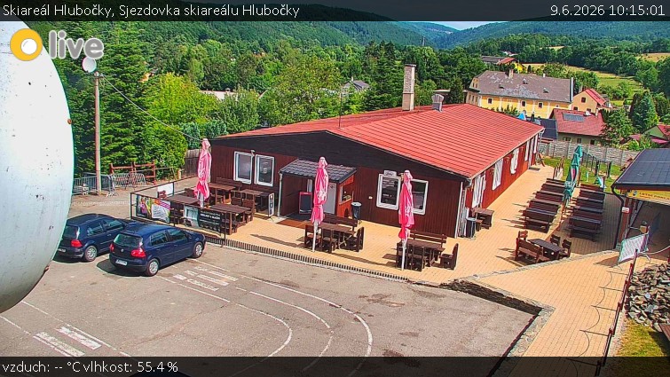 Skiareál Hlubočky - Sjezdovka skiareálu Hlubočky - 9.6.2026 v 10:15