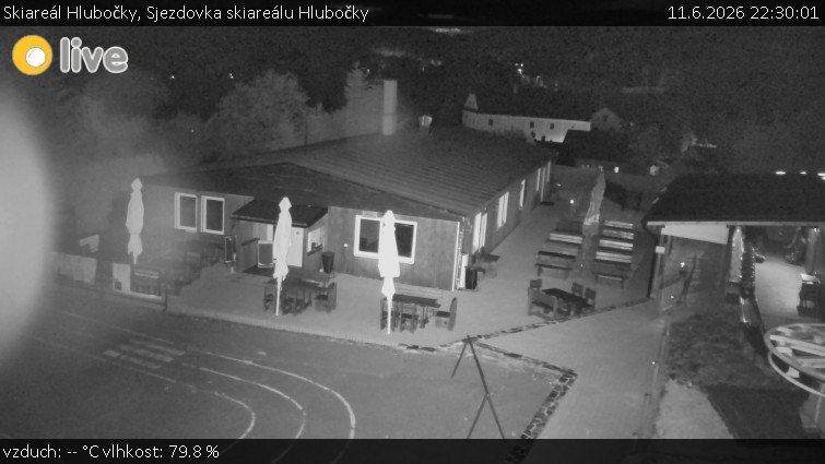 Skiareál Hlubočky - Sjezdovka skiareálu Hlubočky - 11.6.2026 v 22:30
