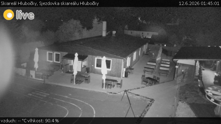 Skiareál Hlubočky - Sjezdovka skiareálu Hlubočky - 12.6.2026 v 01:45