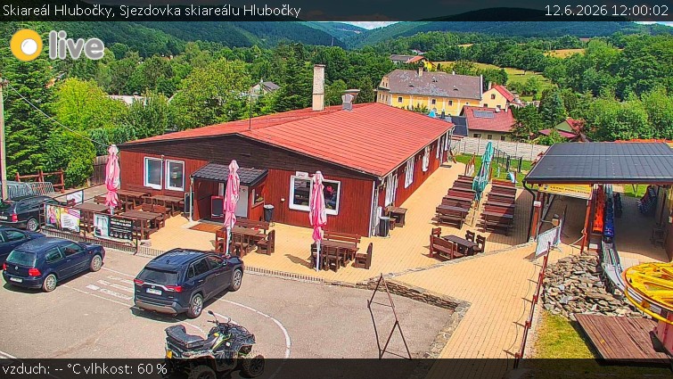 Skiareál Hlubočky - Sjezdovka skiareálu Hlubočky - 12.6.2026 v 12:00