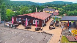 Sjezdovka skiareálu Hlubočky
