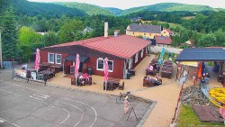 Sjezdovka skiareálu Hlubočky