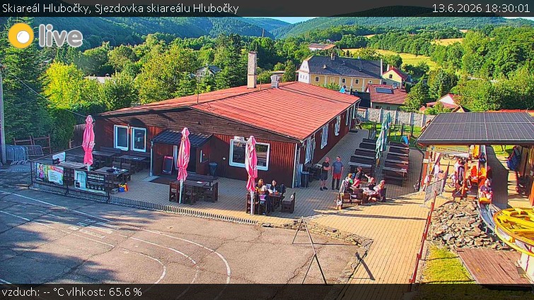 Skiareál Hlubočky - Sjezdovka skiareálu Hlubočky - 13.6.2026 v 18:30