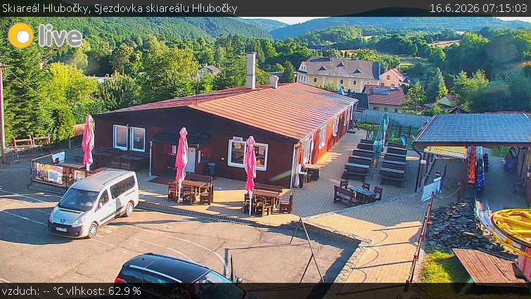 Skiareál Hlubočky - Sjezdovka skiareálu Hlubočky - 16.6.2026 v 07:15